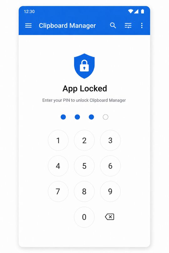 Lock and widgets